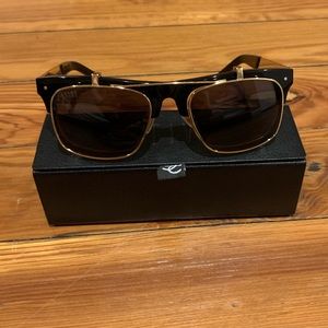 9FIVE Flip Up 24k Gold Sunglasses